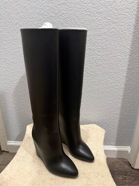 Michael Kors collection Jodi 100 Tall Boot baby calf leather